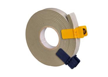 Compriband clamp 40 - 95mm black | practical clamp for used rolls | roll is locked and swelling is prevented | easy way to save costs and material